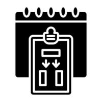 Planning Icon Style vector