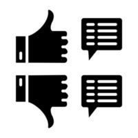 Criticism Icon Style vector