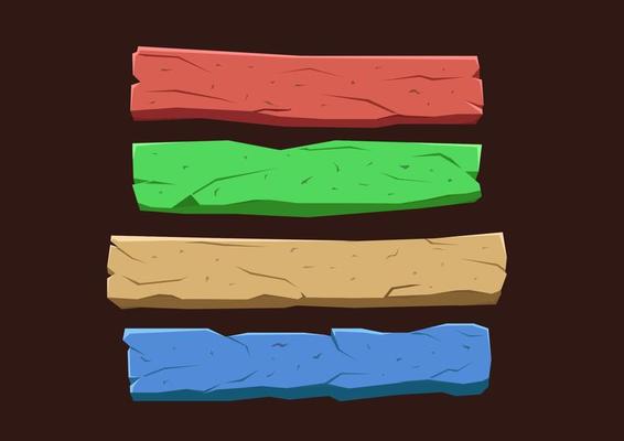 set of banner icon