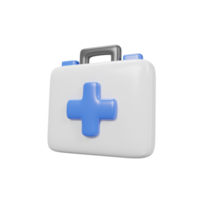 First Aid icon medical assets 3D rendering. png