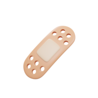 gips icoon medisch middelen 3d weergave. png