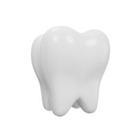 dente ícone médico ativos 3d Renderização. png