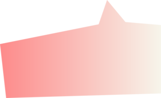 Gradient Rede Luftblasen auf transparent Hintergrund . Plaudern Box oder Plaudern Platz und Gekritzel Botschaft oder Kommunikation Symbol Wolke Sprechen zum Comics und minimal Botschaft Dialog png