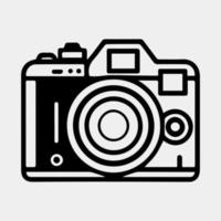 photo camera vector icon modern digital