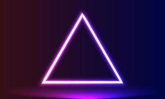 Neon Frame Background vector