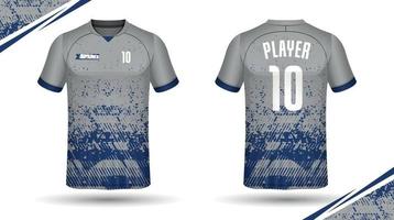 diseño de camisetas de fútbol para sublimación, diseño de camisetas deportivas vector