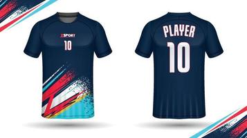 Soccer jersey design for sublimation, sport t shirt design vector