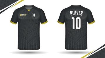 diseño de camisetas de fútbol para sublimación, diseño de camisetas deportivas vector