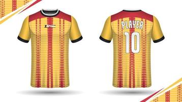 Soccer jersey design for sublimation, sport t shirt design vector