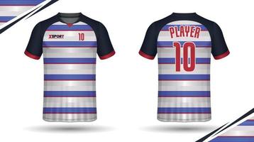 Soccer jersey design for sublimation, sport t shirt design vector