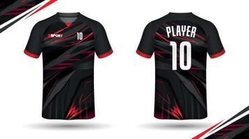 Soccer jersey design for sublimation, sport t shirt design vector