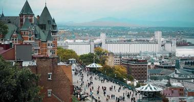 City of Quebec from above video