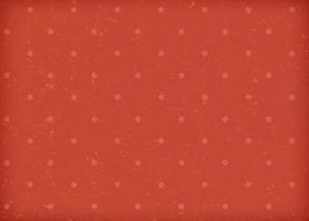 Faded red paper with white polka dots. Red background. photo