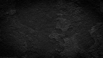 negro Roca y pared textura. oscuro cemento, hormigón grunge negro cepillo golpes petróleo pinturas en blanco papel. oscuro metal fondo de pantalla con rock antecedentes. losas lujo Roca piso foto