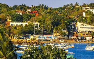 puerto escondido oaxaca mexico 2023 hermosa ciudad marina paisaje natural panorama ver puerto escondido México. foto