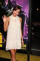 Arielle Kebbel arriving at the Watchman Premiere at Manns Graumans Theater in Los Angeles CA  onMarch 2 20092009 photo