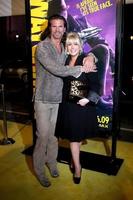 Lorenzo  Shayne Lamas  arriving at the Watchman Premiere at Manns Graumans Theater in Los Angeles CA  onMarch 2 20092009 photo