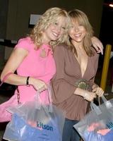 Courtney and Ashley PeldonHollywood Hussein Book PartyKitsonLos Angeles CASeptember 27 20052005 photo