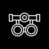 Testing Glasses Vector Icon Design