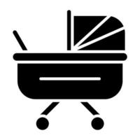 Stroller Icon Style vector