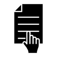Interactive Content Icon Style vector