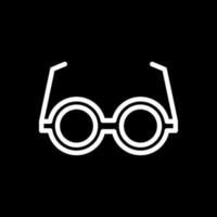 diseño de icono de vector de gafas