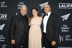 LOS ANGELES  JUN 1  Edward James Olmos Diana Cadavid Rafael Agustin at the LALIFF opening night screening of Mija at the TCL Chinese Theater IMAX on June 1 2022 in Los Angeles CA photo