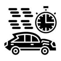 Race Stopwatch Icon Style vector