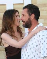 LOS ANGELES  JUN 1  Jackie Sandler Adam Sandler at the Hustle Premiere at the Village Theater on June 1 2022 in Westwood CA photo