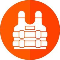 Bulletproof Vest Vector Icon Design