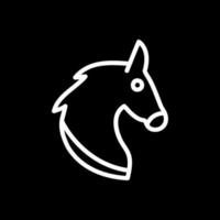 diseño de icono de vector de caballo