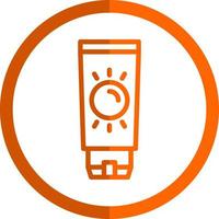 Sunblock Vector Icon Design