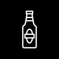 Beer Bottle Vector Icon Design