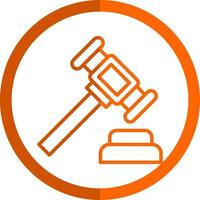 Law Vector Icon Design