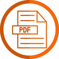 diseño de icono de vector de pdf