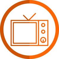 diseño de icono de vector de televisión