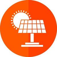 Solar Panel Vector Icon Design