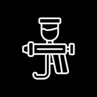 Spray Gun Vector Icon Design