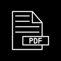 diseño de icono de vector de pdf