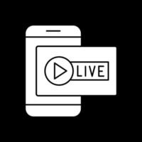 Live Channel Vector Icon Design