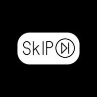 Skip Ad Vector Icon Design