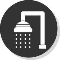 Showering Vector Icon Design