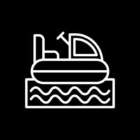 Bumper Boat Vector Icon Design