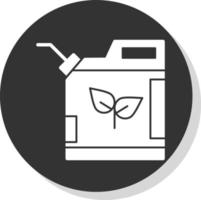 diseño de icono de vector de combustible ecológico