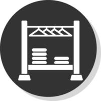 Clothing Rack Vector Icon Design