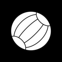 diseño de icono de vector de pelota de playa