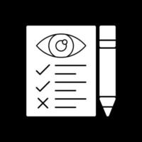 Eye Test Vector Icon Design