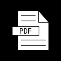 diseño de icono de vector de pdf