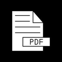 diseño de icono de vector de pdf