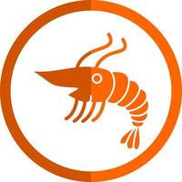 Shrimp Vector Icon Design